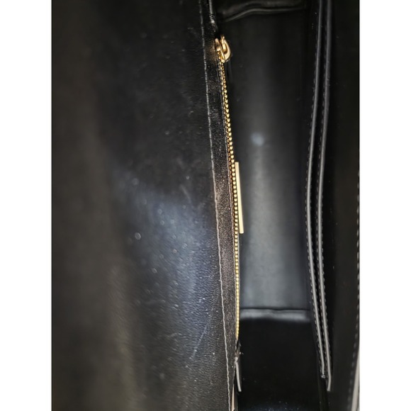 Tory Burch Black Leather Fleming Convertible Bag $598 - Picture 10 of 13